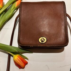 Vintage 80s Coach Compact Pouch 8323